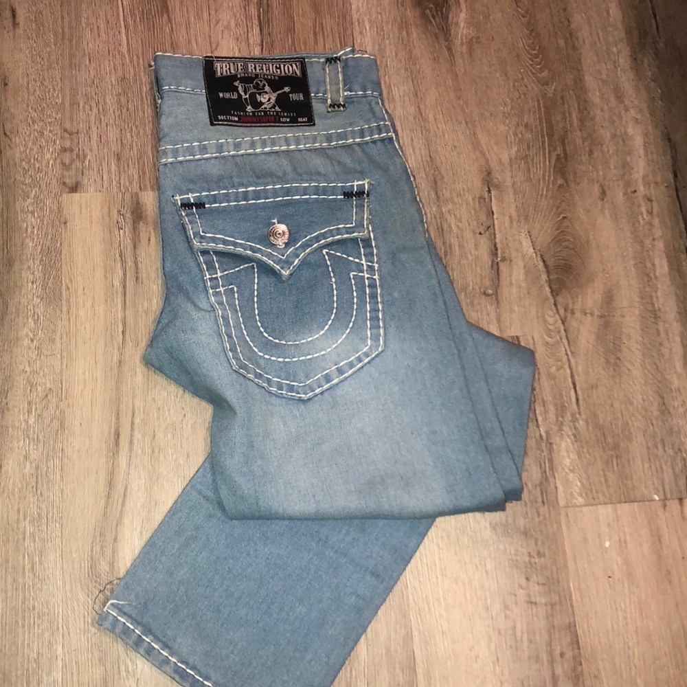 True Religion Light Wash Jeans